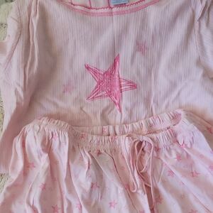 Ashley Taylor Pink Starry Kids Pajama Set
